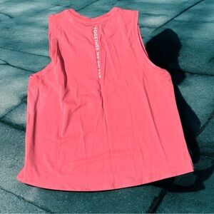 Peloton Together We Go Far Muscle Tee Tank Top Workout Gym Athletic Exercise Fit